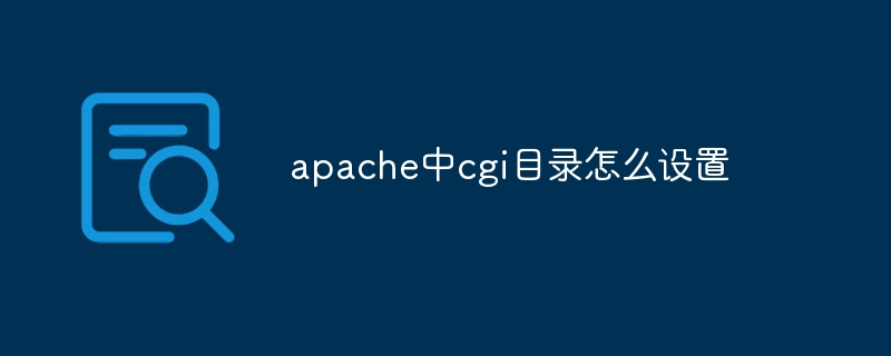 apache中cgi目录怎么设置(设置.目录.apache.cgi...)
