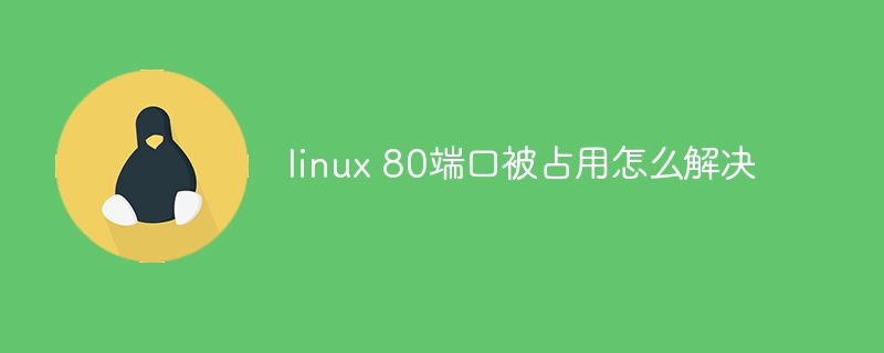 linux 80端口被占用怎么解决（被占.端口.解决.linux...）