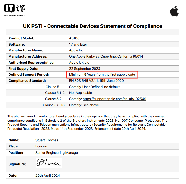 苹果承诺为iPhone 15系列提供5年安全更新，实际情况更乐观（实际情况.乐观.承诺）