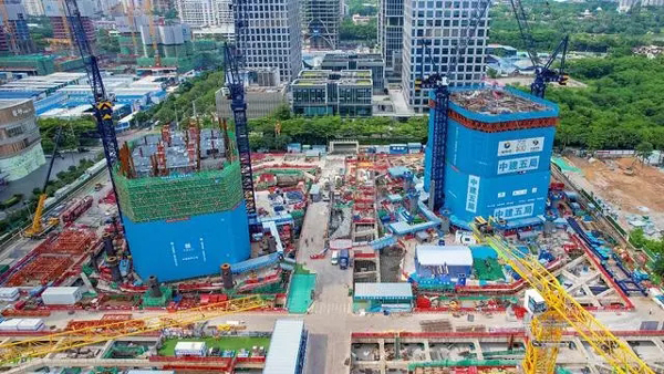 大批量智能焊接机器人在深圳湾超级总部基地C塔项目同步开焊(大批量,焊接,同步,总部,机器......)