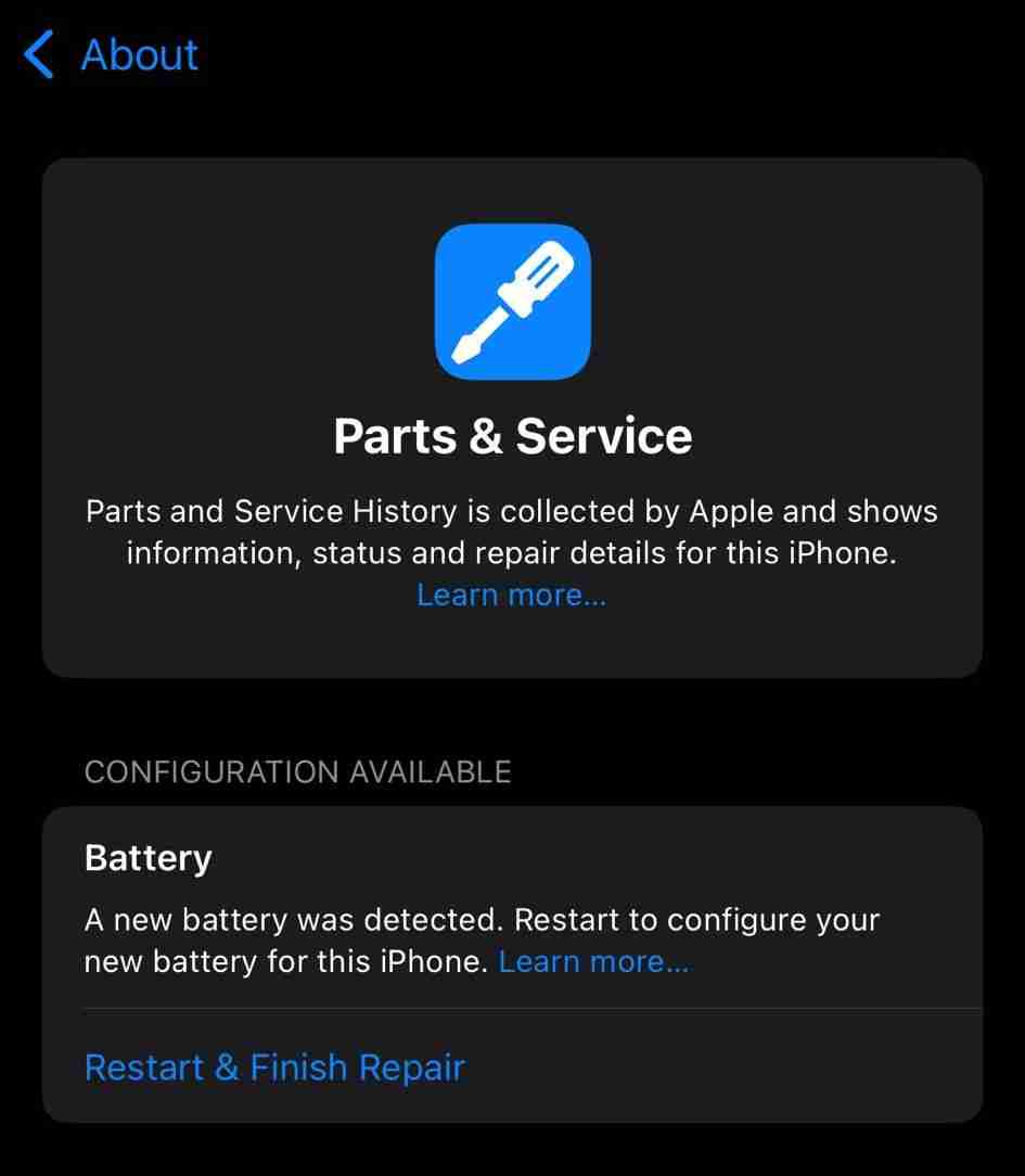 ios 18 将上线“维修助手”，用于配置苹果正品 iphone 替换零件