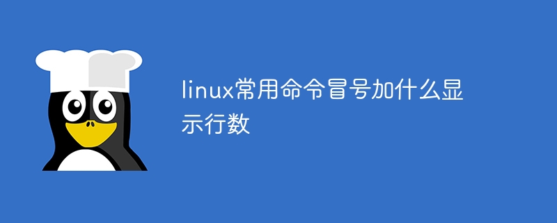 linux常用命令冒号加什么显示行数（冒号.行数.常用命令.显示.linux...）