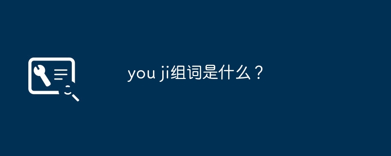 you ji组词是什么?
