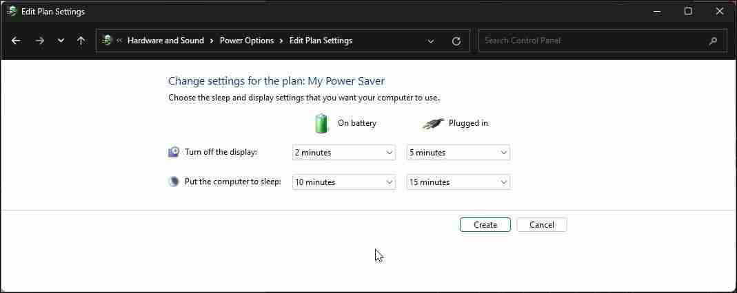 如何在Windows 11上恢复丢失的默认电源计划