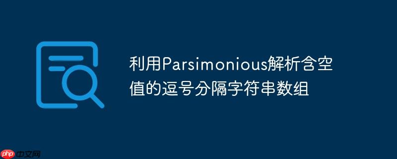 利用Parsimonious解析含空值的逗号分隔字符串数组（逗号.数组.字符串.分隔.解析...）