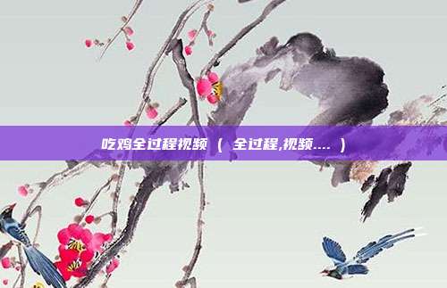 吃鸡全过程视频 ( 全过程,视频.... )