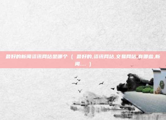 最好的新闻资讯网站是哪个 ( 最好的,资讯网站,交易网站,有哪些,新闻.... )