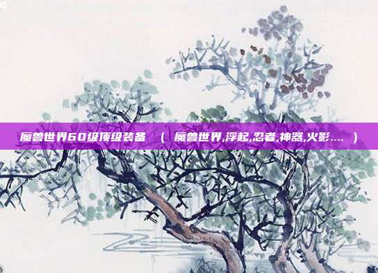 魔兽世界60级顶级装备 （ 魔兽世界,浮起,忍者,神器,火影.... ）