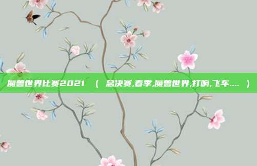 魔兽世界比赛2021 （ 总决赛,春季,魔兽世界,打响,飞车.... ）