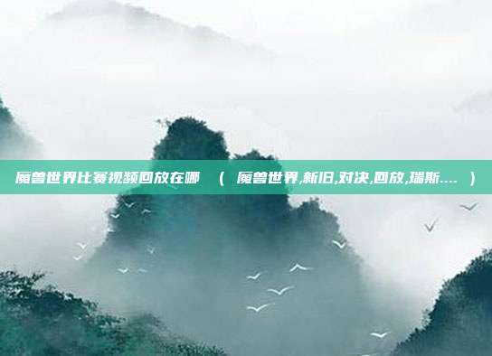 魔兽世界比赛视频回放在哪 （ 魔兽世界,新旧,对决,回放,瑞斯.... ）
